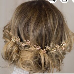 Rhinestone hair vine accessory